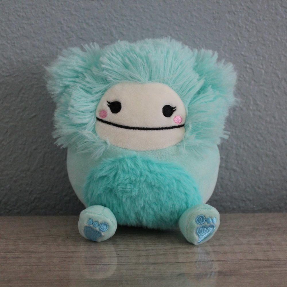 New Squishmallows Joelle the Bigfoot 5 " Inch S5 #821 Squishdate 01.14.2021